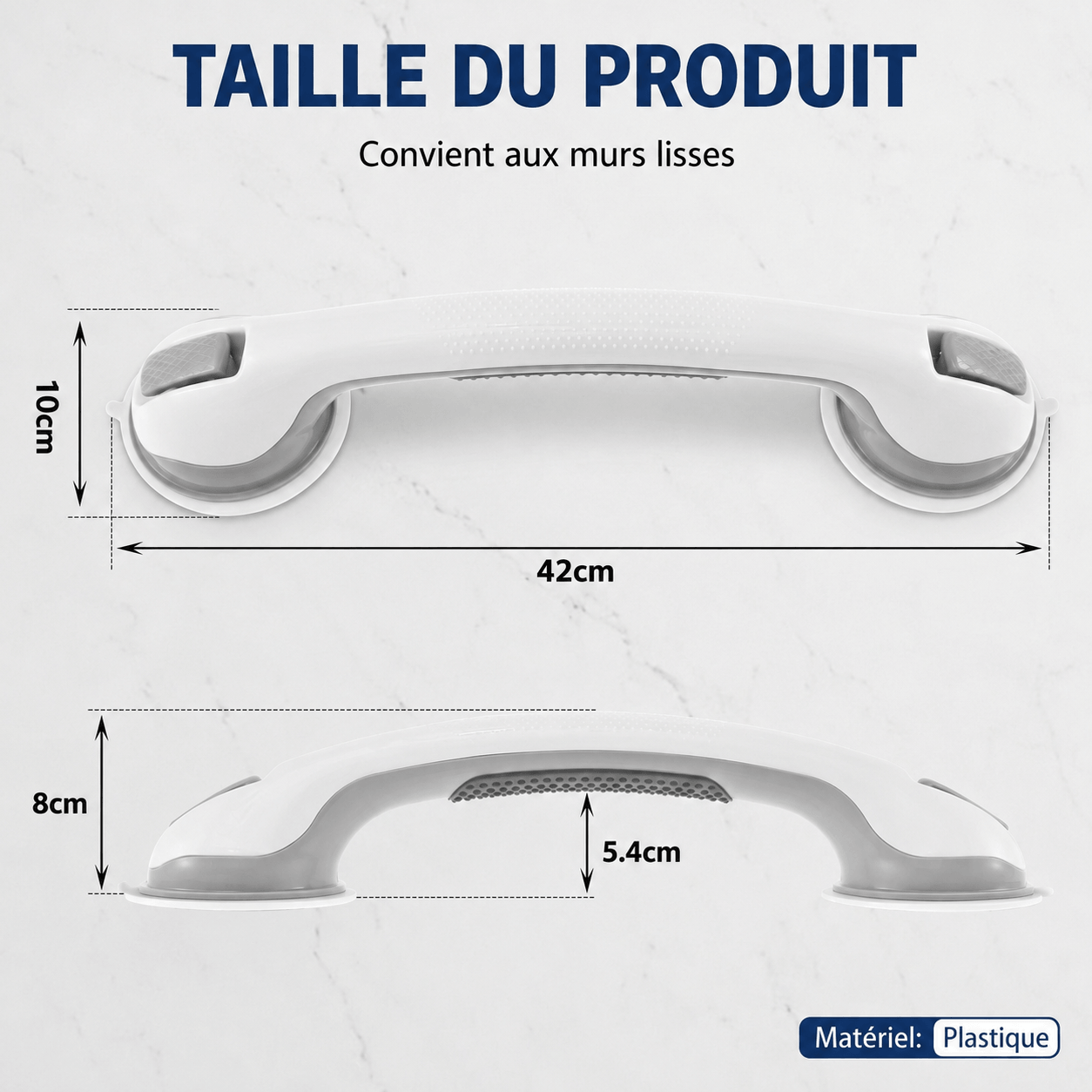 ✨ Barre d'appui de douche