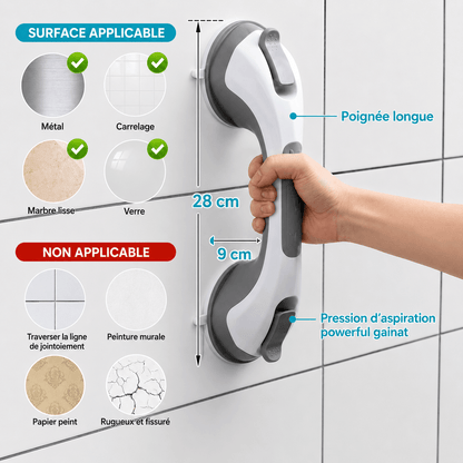 ✨  Barre d'appui de douche