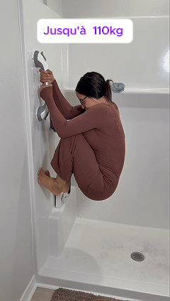 ✨  Barre d'appui de douche