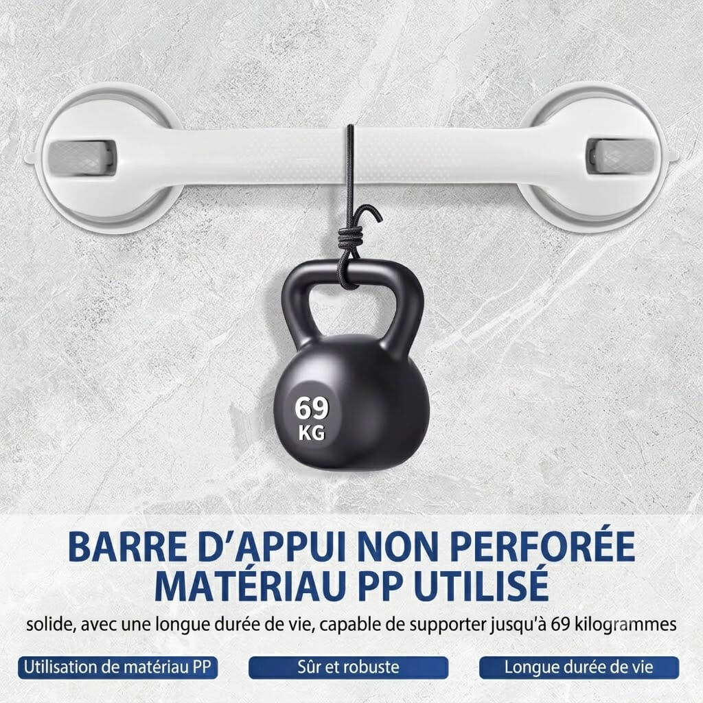 ✨  Barre d'appui de douche